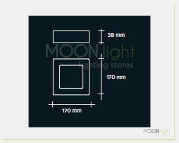 Lampada Quadro LED 12W – 691LM - 3000K